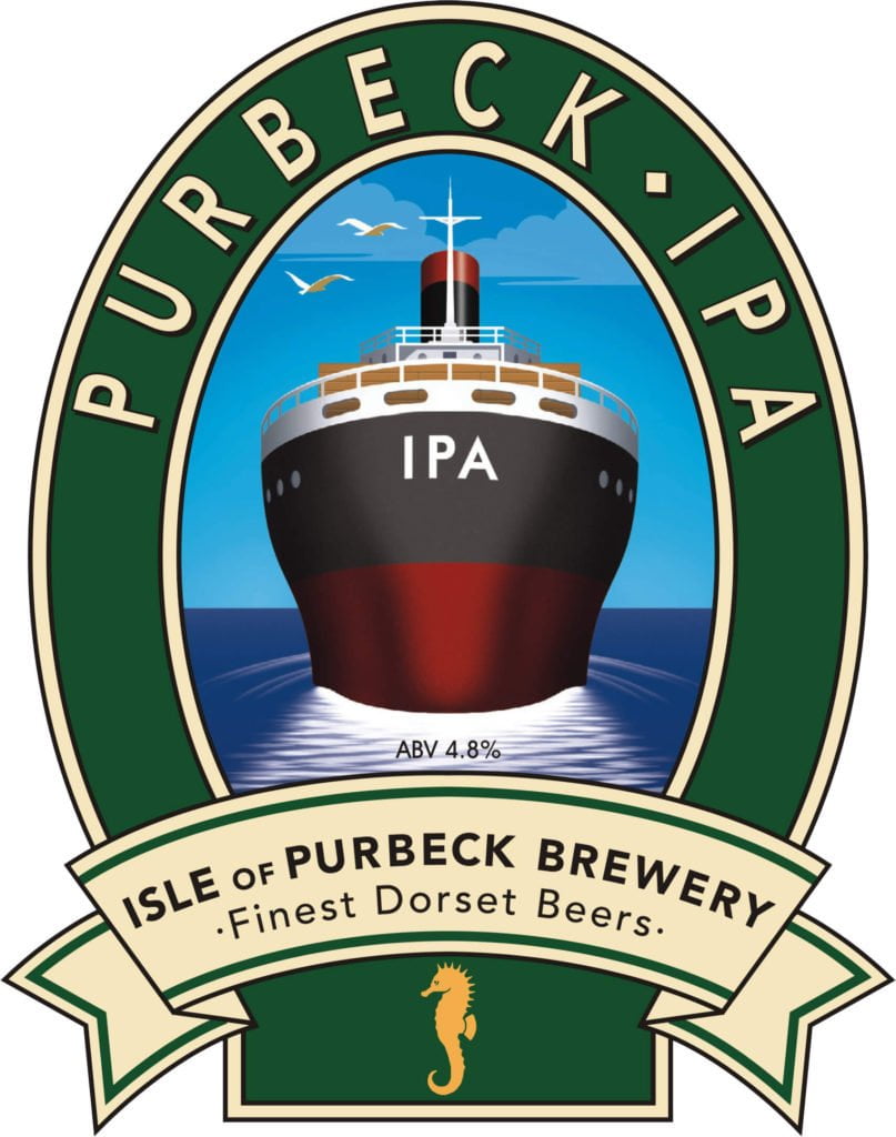 Isle of Purbeck Brewery IPA pumpclip JPG