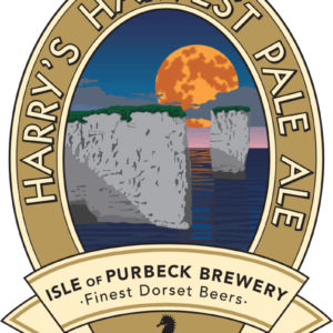 Isle of Purbeck Brewery Harry's Harvest Pale Ale pumpclip PNG