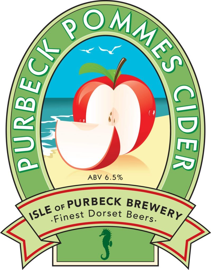 Isle of Purbeck Brewery Purbeck Pommes Cider pumpclip JPG