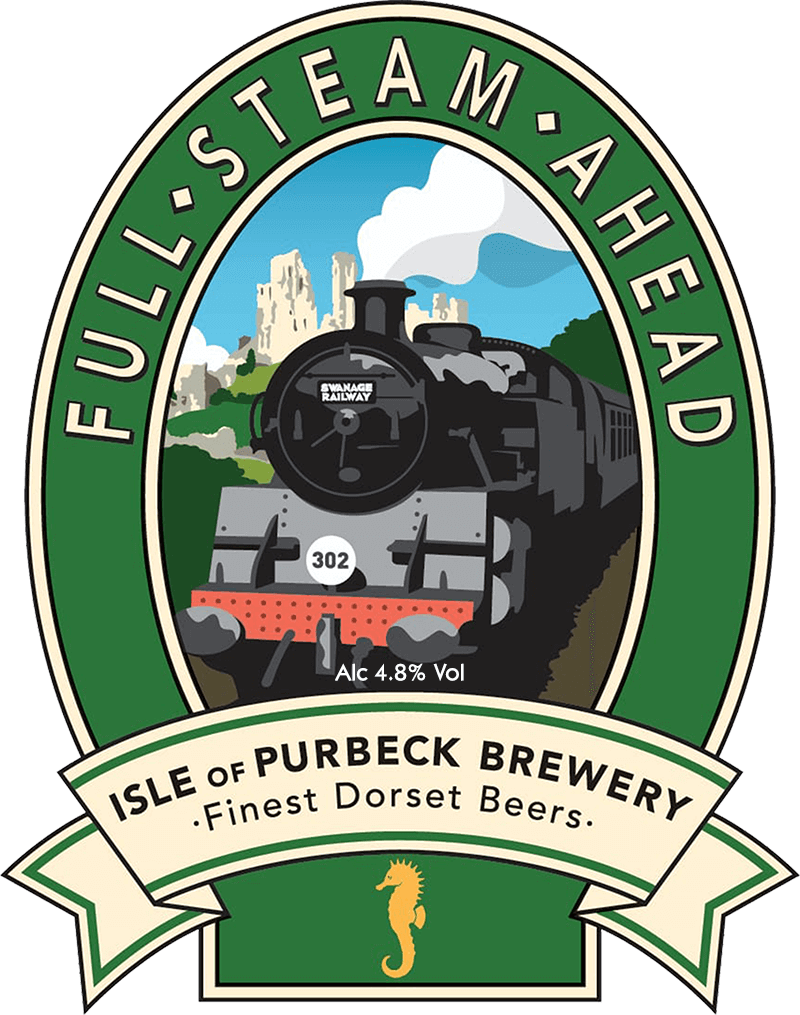 Isle of Purbeck Brewery's Full Steam Ahead IPA