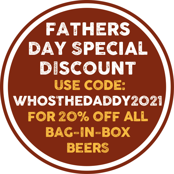 Isle of Purbeck Father's Day 20% Online Discount on all Bag-in-Box Beers