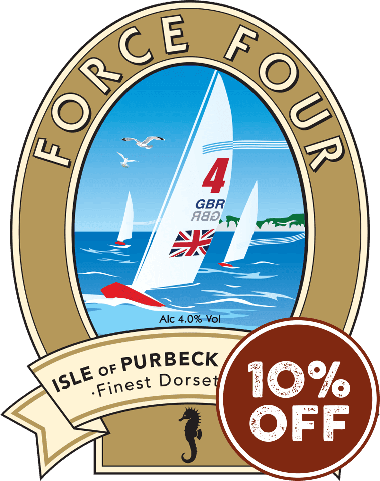 10% off Bottled Force Four from Isle of Purbeck Brewery